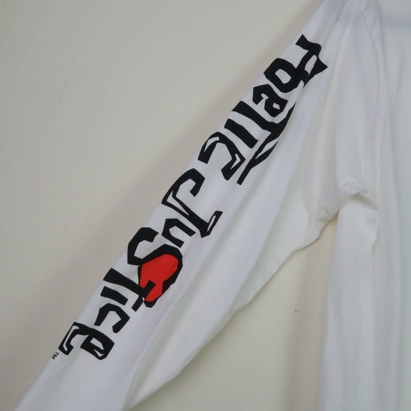 Tupac Poetic Justice Long Sleeve Crew Tee - Picture 4 of 10